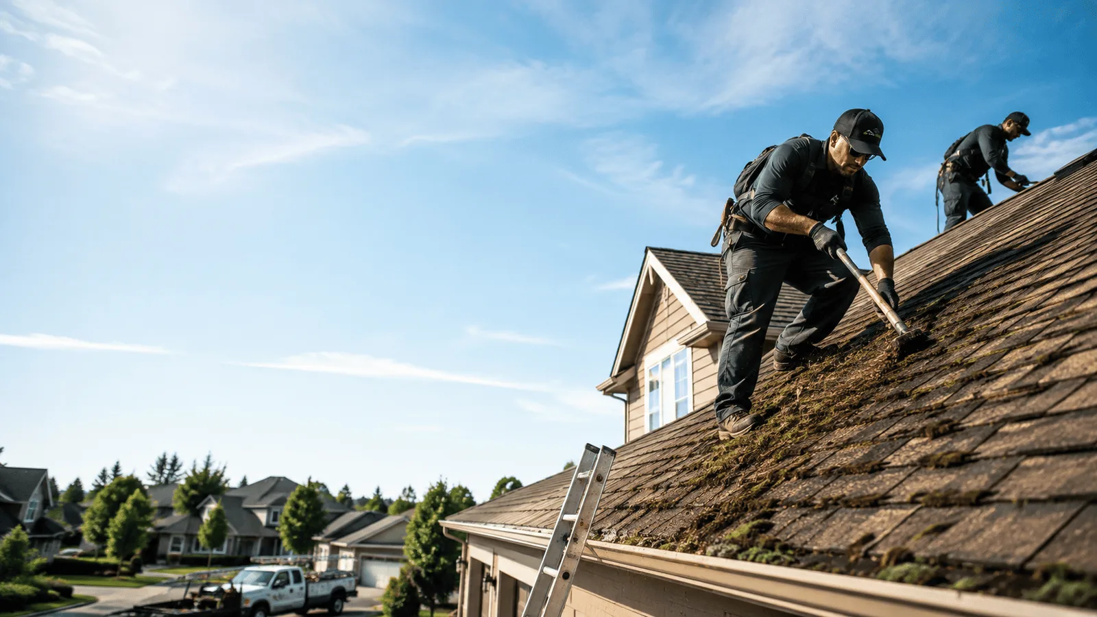 Roof Moss Removal in Sears, MI near me